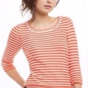 Anthropologie HWR latitudes striped sweater Sz XS